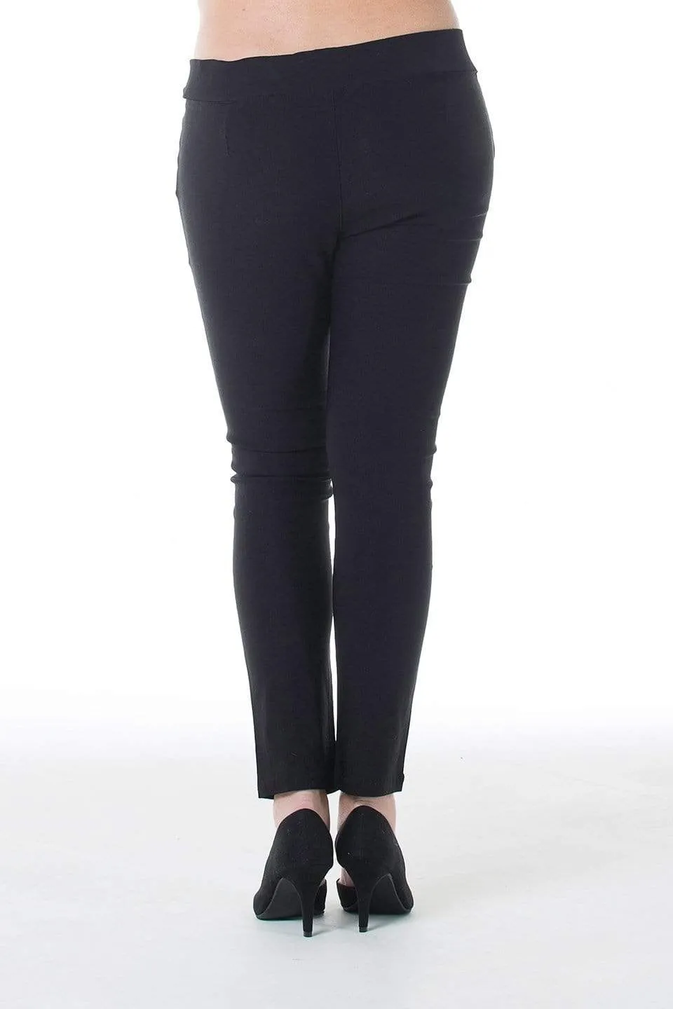 Irene Slim Skinny Super Stretch Maternity Pants Black