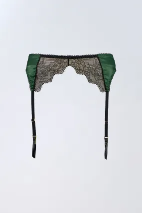 Isabella Suspender Green