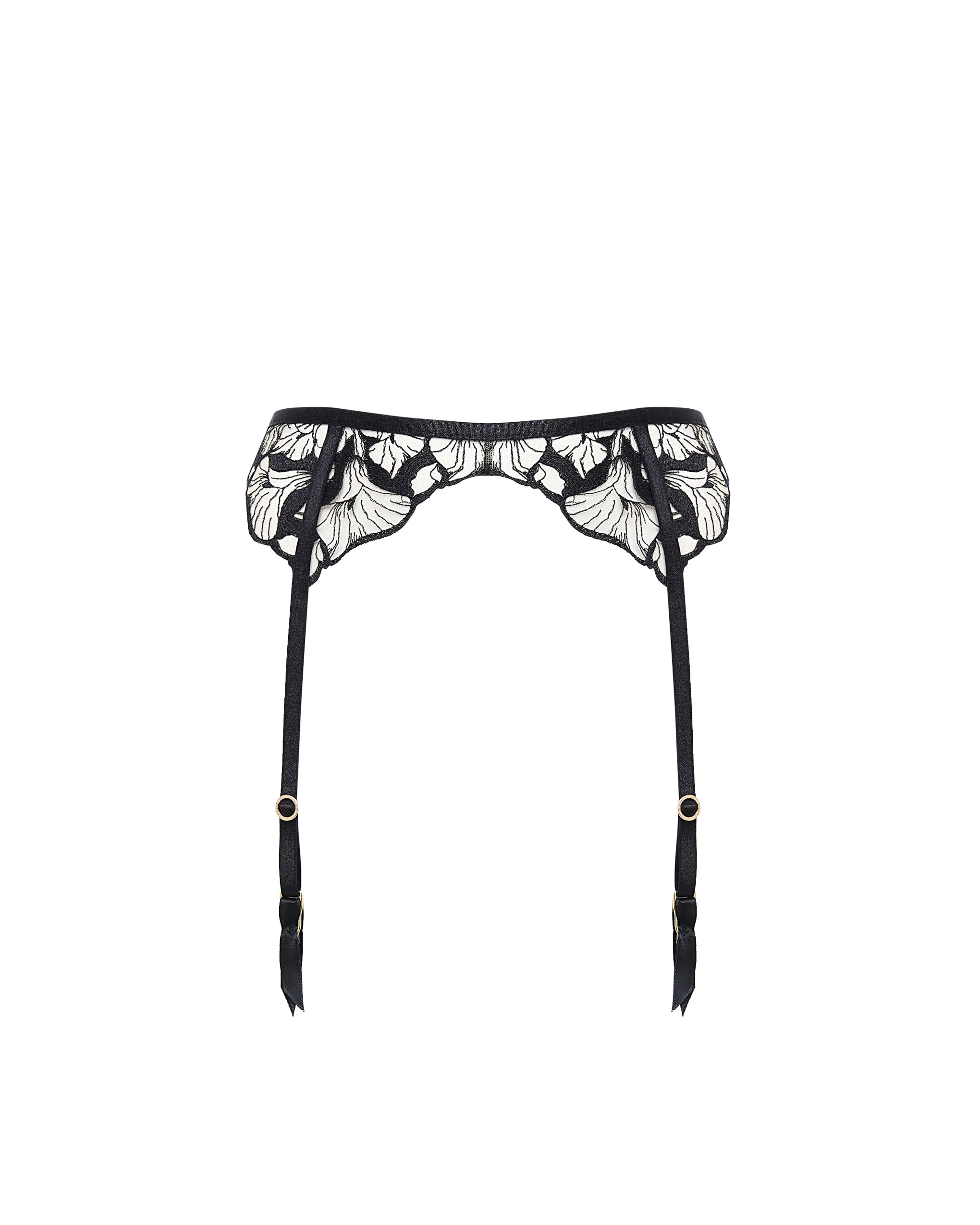 Kalmia ECO Suspender Black/Sheer