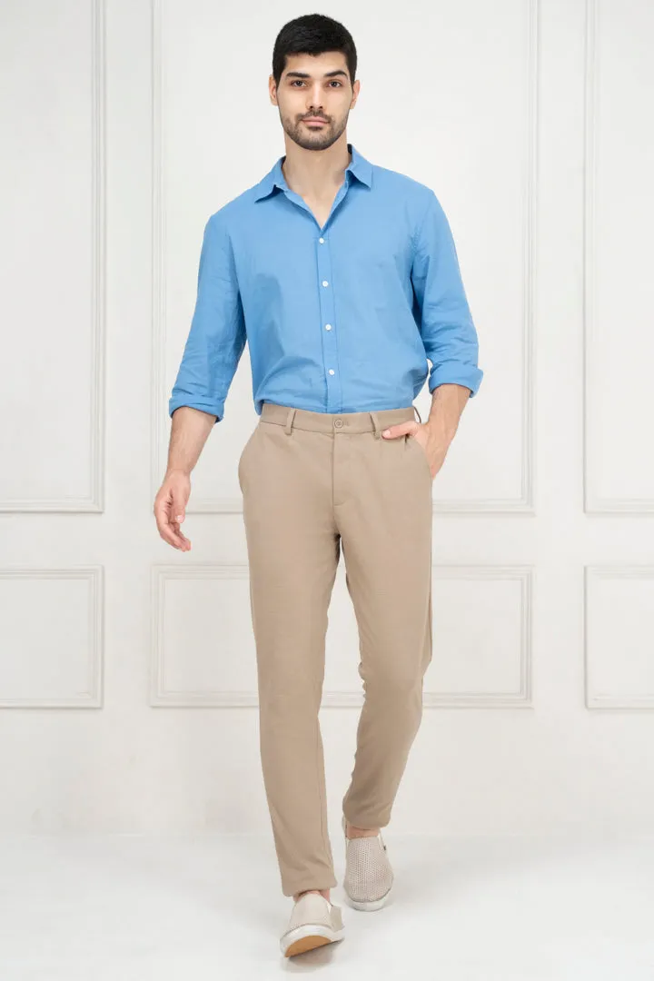 Khaki Power Stretch Slim Fit Pants