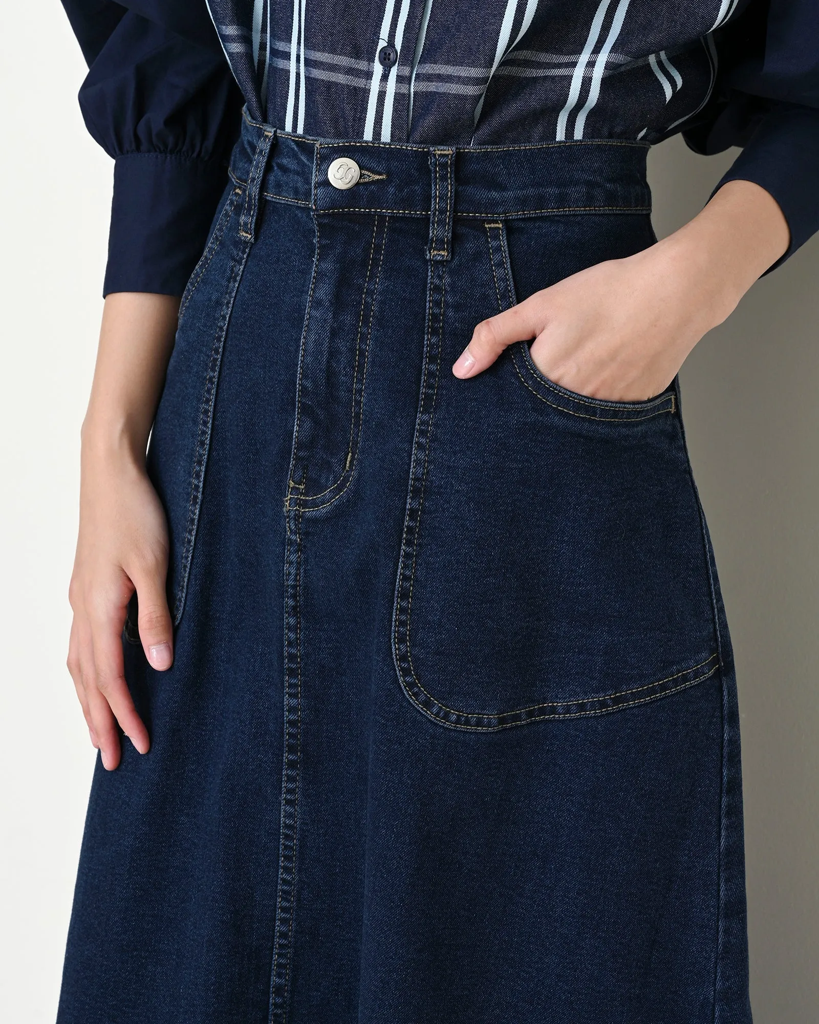 KINZA DENIM SKIRT