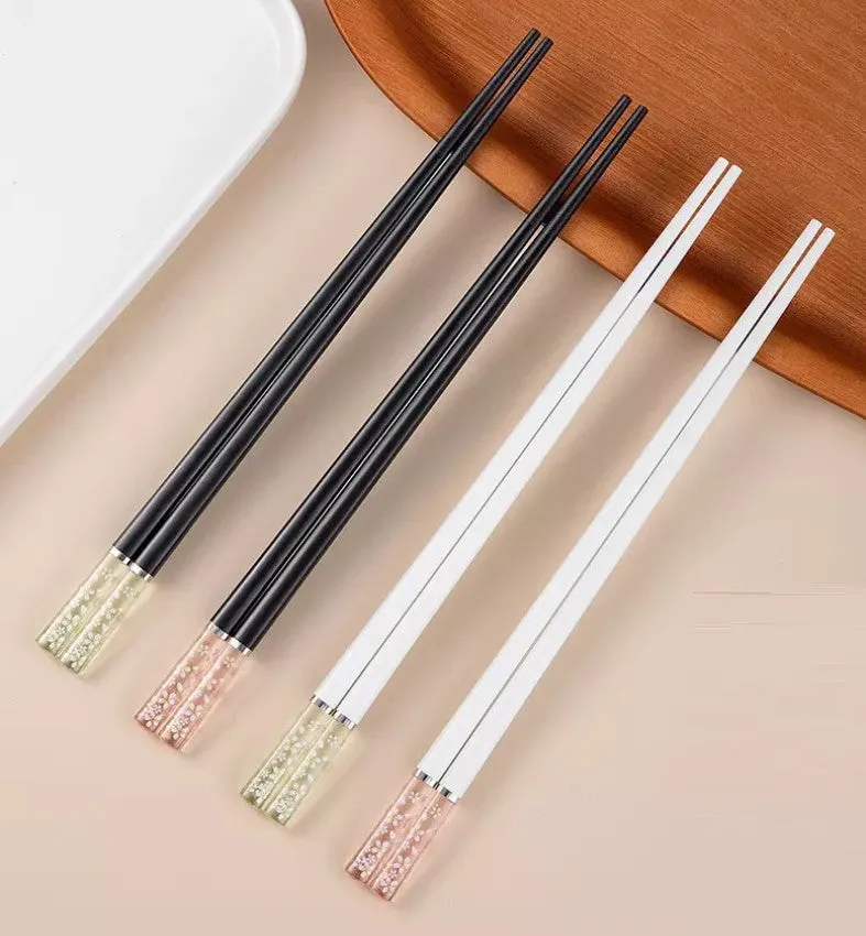 Korean Cherry Blossom Translucent Chopsticks