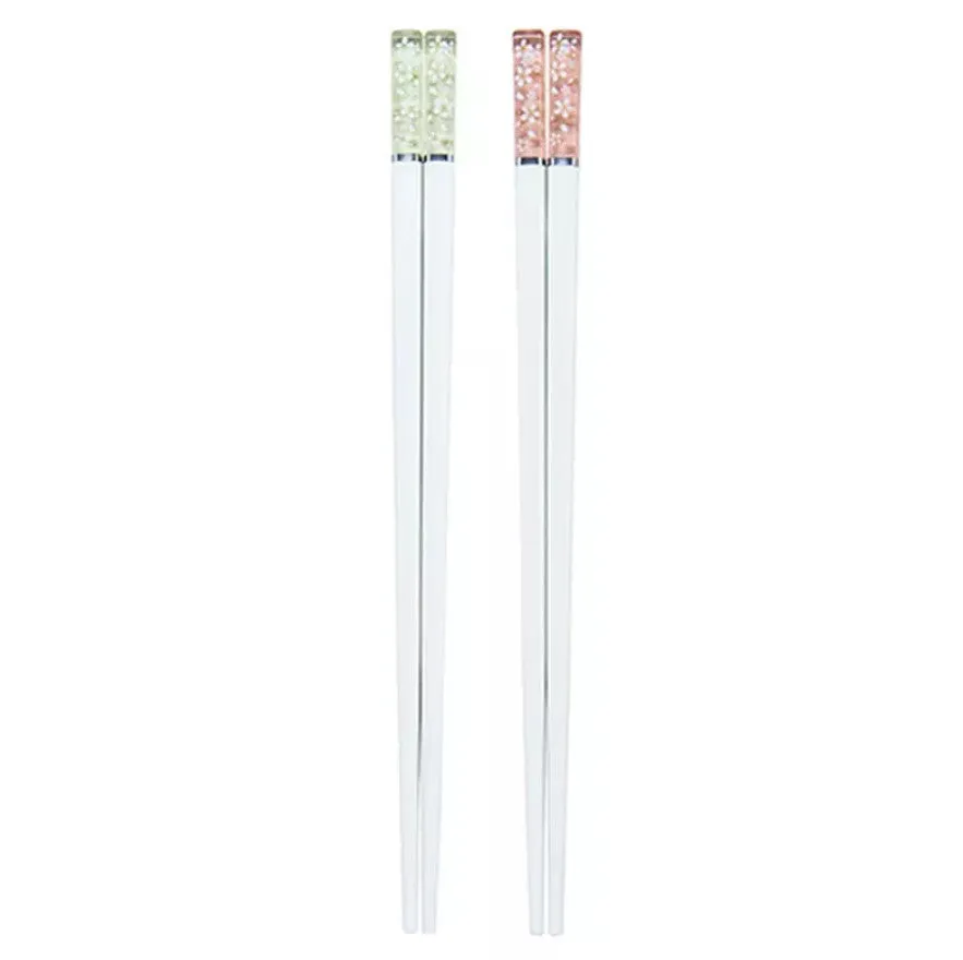 Korean Cherry Blossom Translucent Chopsticks