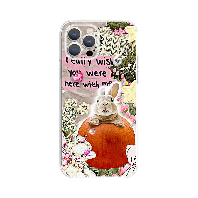 Korean Cute Cartoon Yawn Cat Phone Case