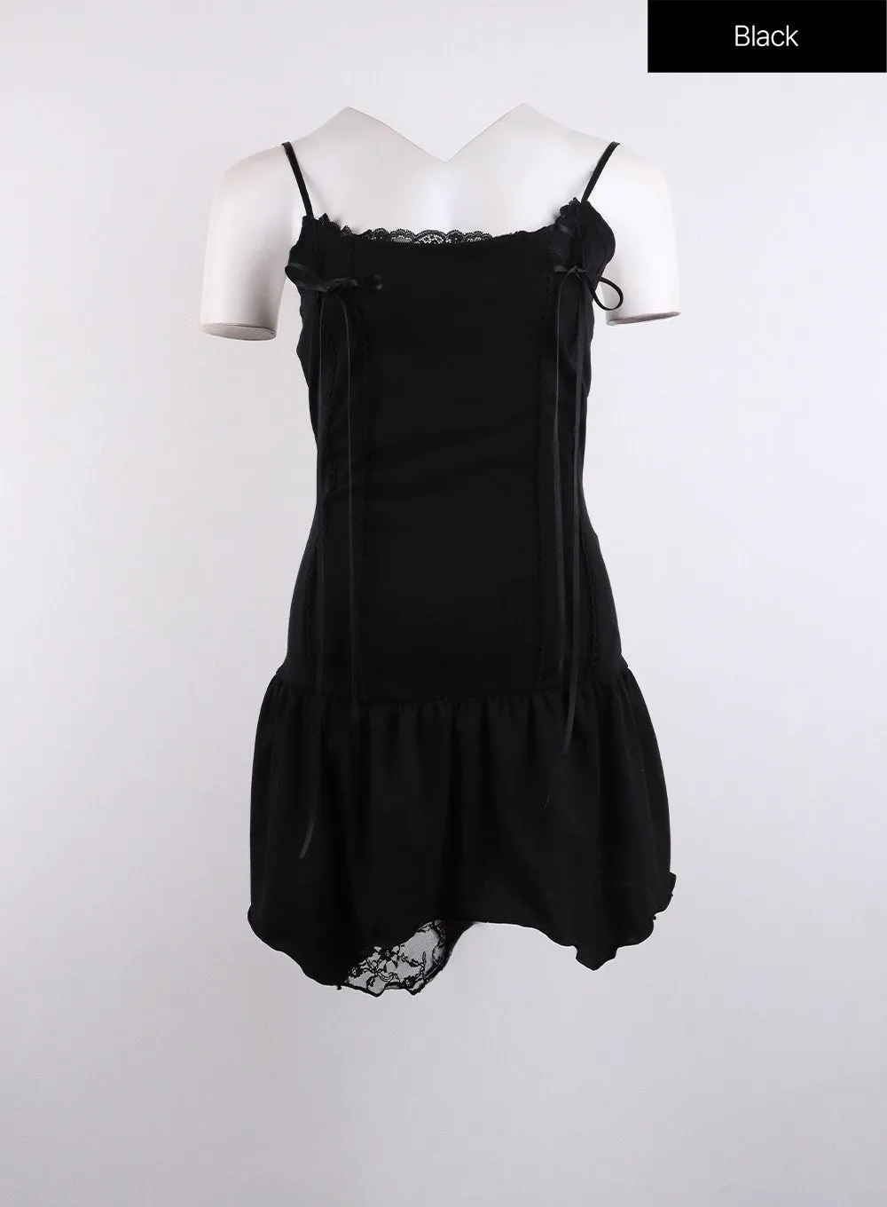 Lace Slim Body Mini Dress CJ424