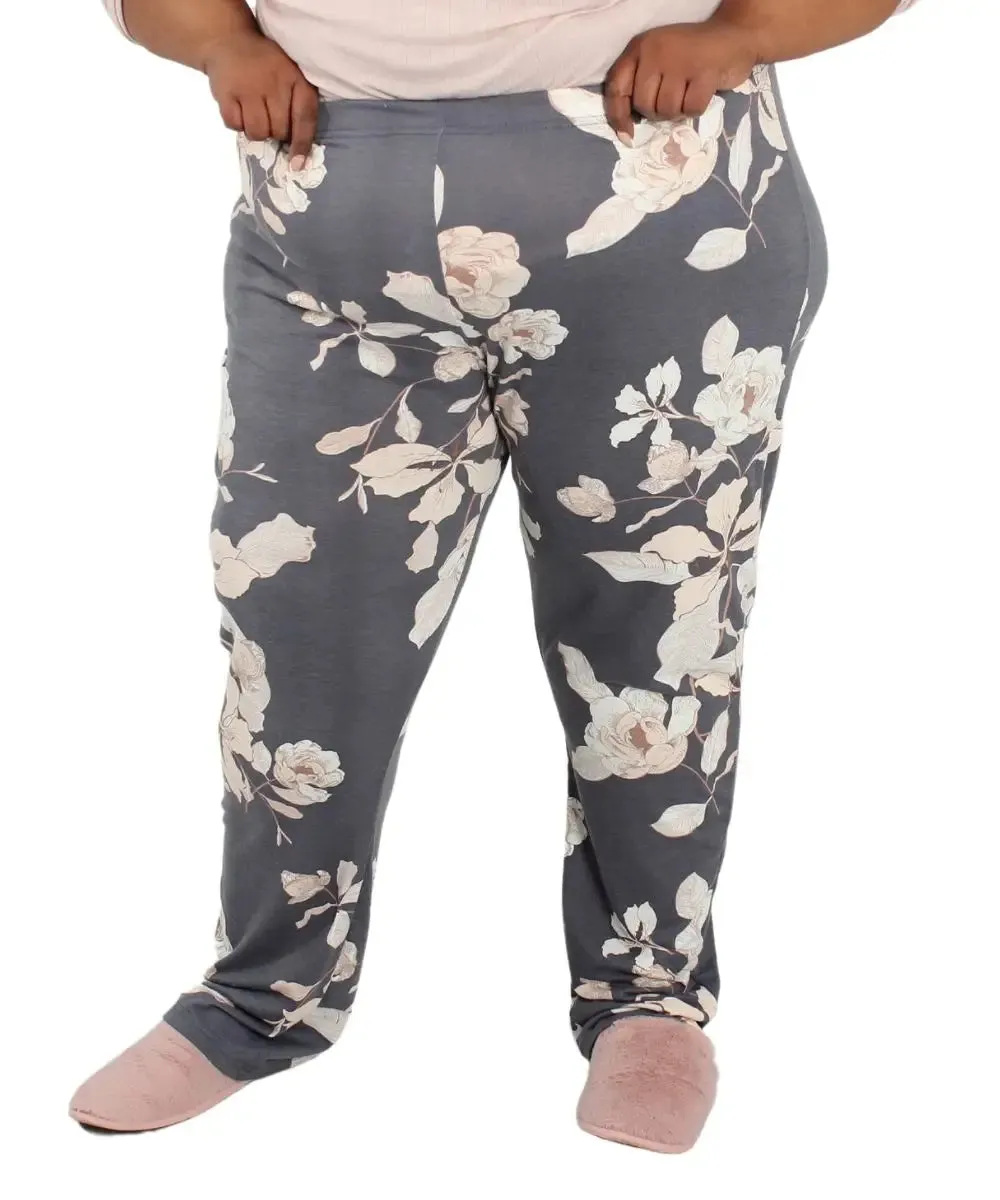 Ladies Floral Sleep Pants