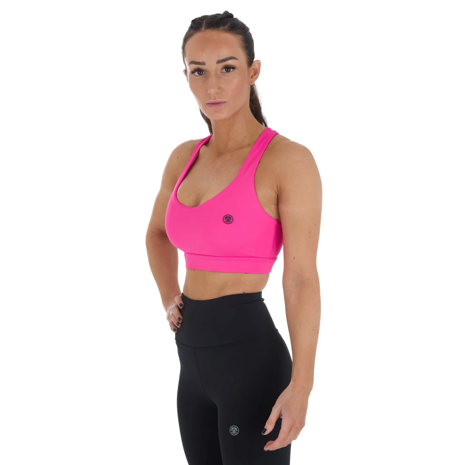 Ladies Fusion Sports Bra - Pink