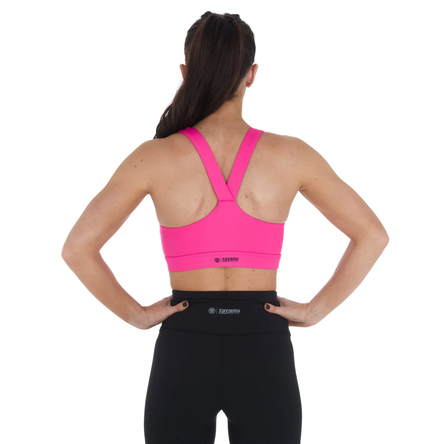 Ladies Fusion Sports Bra - Pink