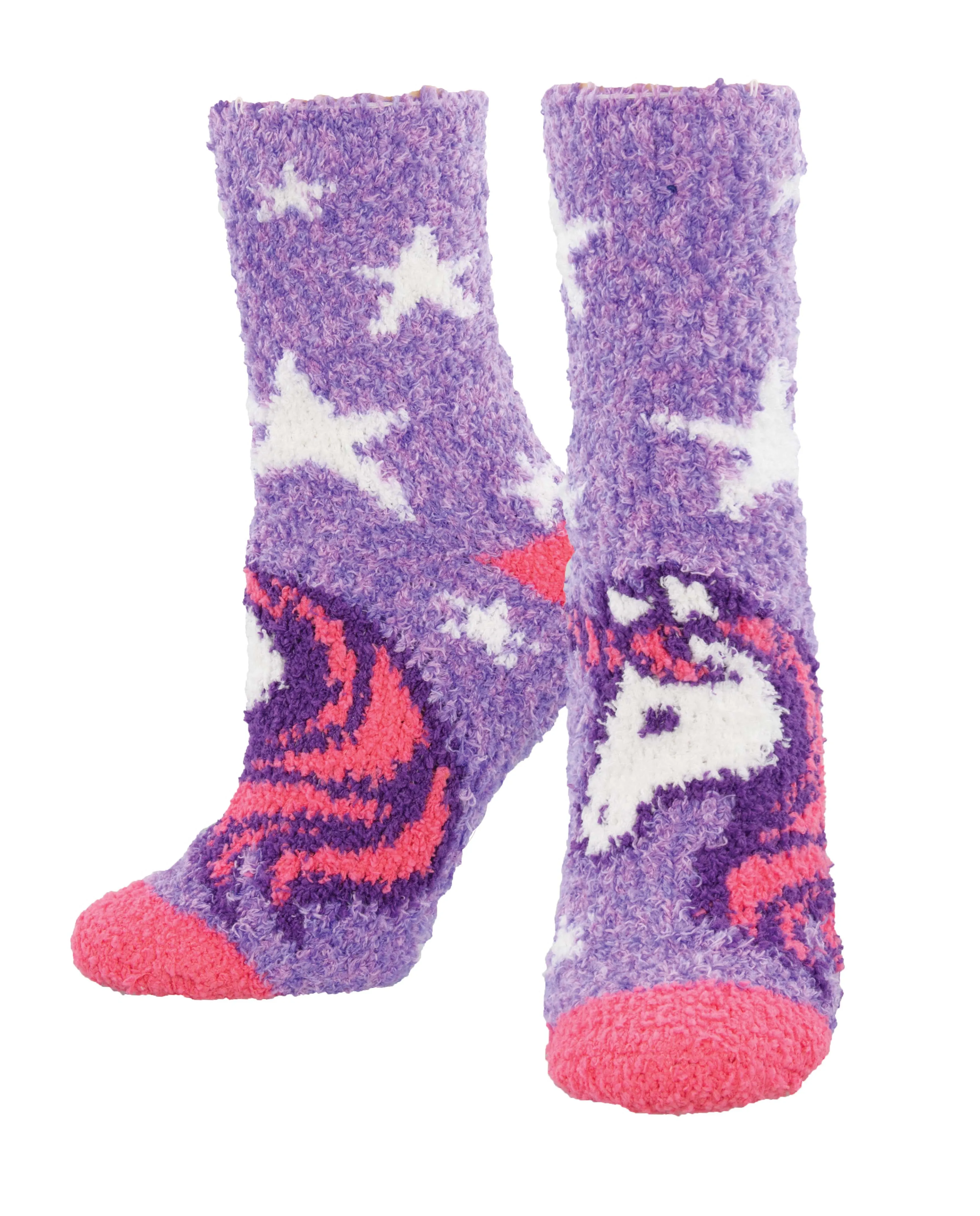 Ladies Warm & Cozy Unicorn Dreams Socks