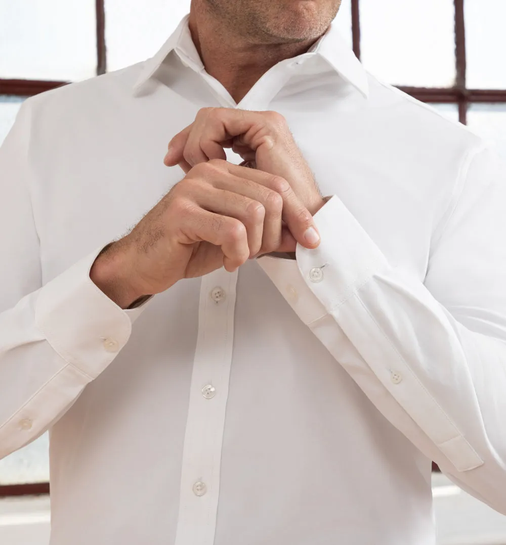 Lenox Dress Shirt Slim Fit - Pure White