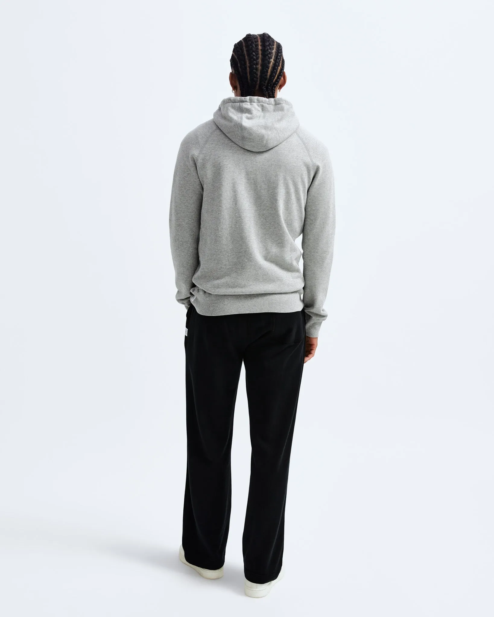 Lightweight Terry Slim Zip Hoodie