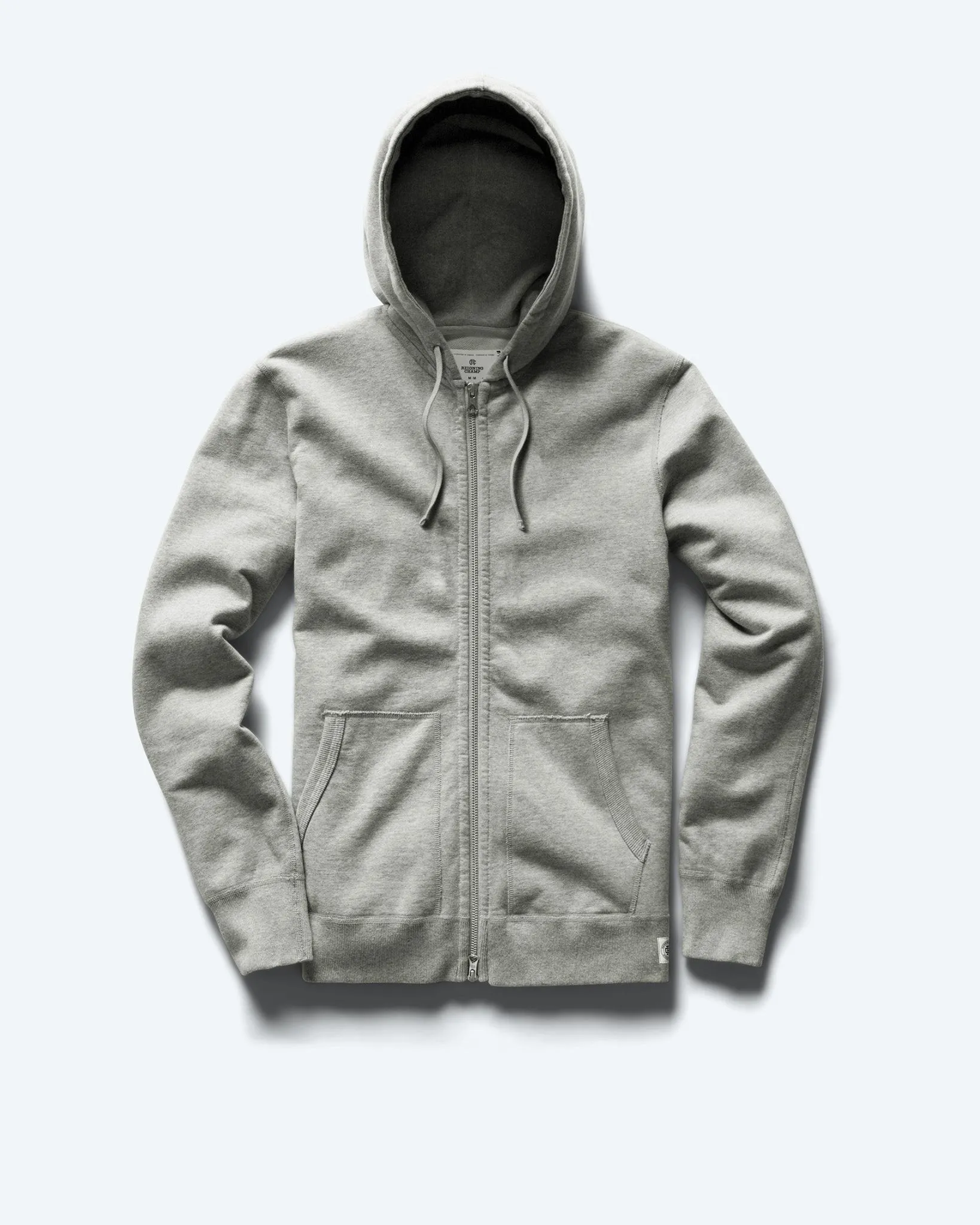 Lightweight Terry Slim Zip Hoodie