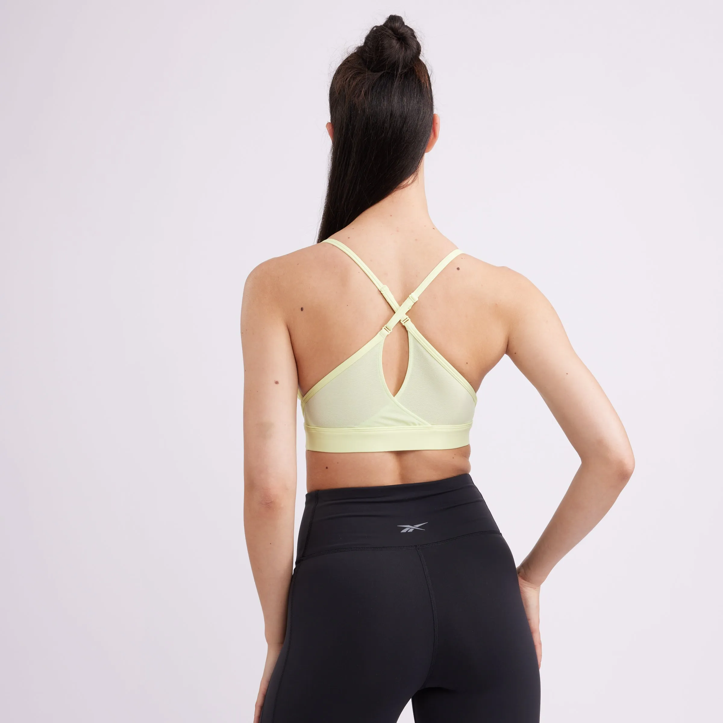 Lux Strappy Sports Bra Citrus Glow