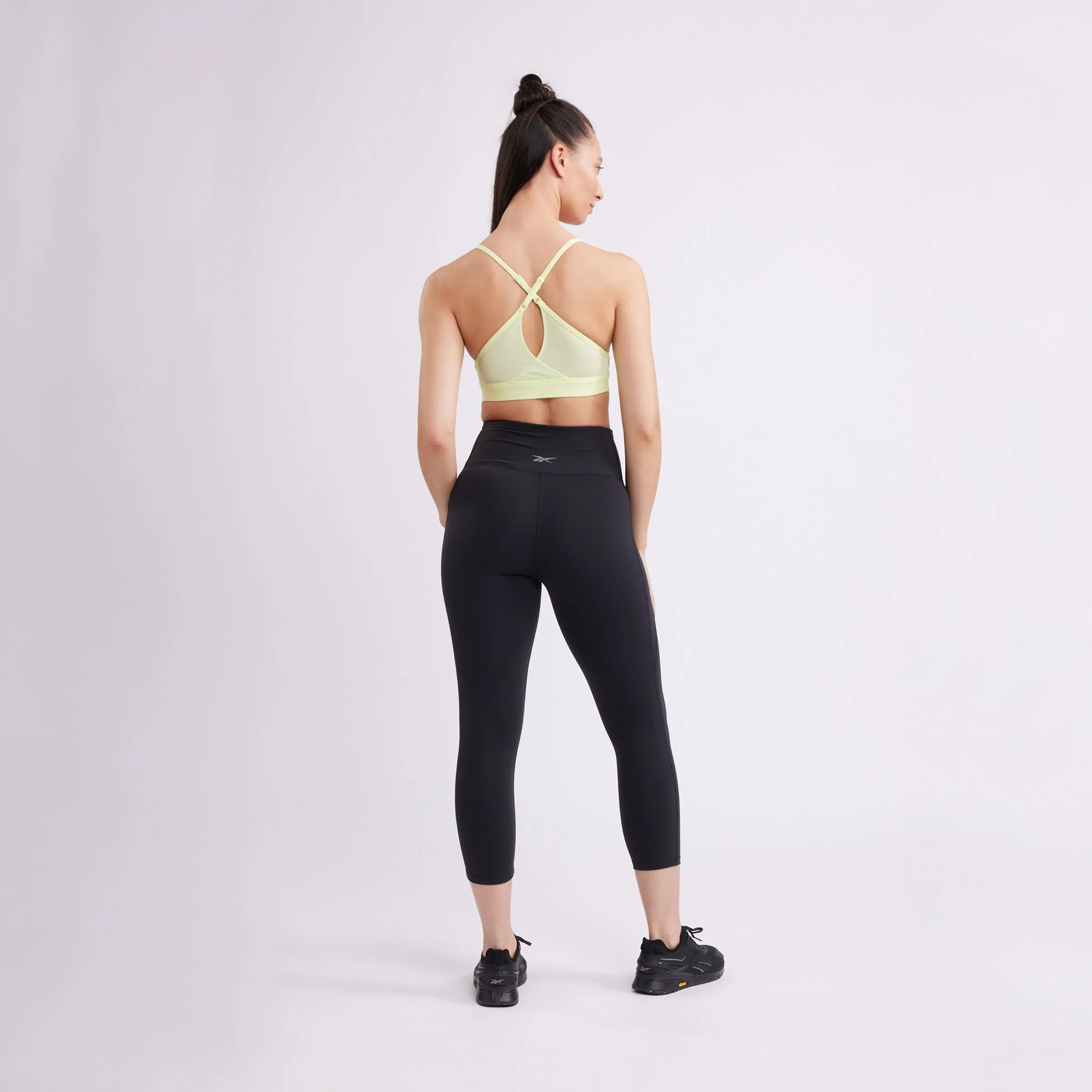 Lux Strappy Sports Bra Citrus Glow