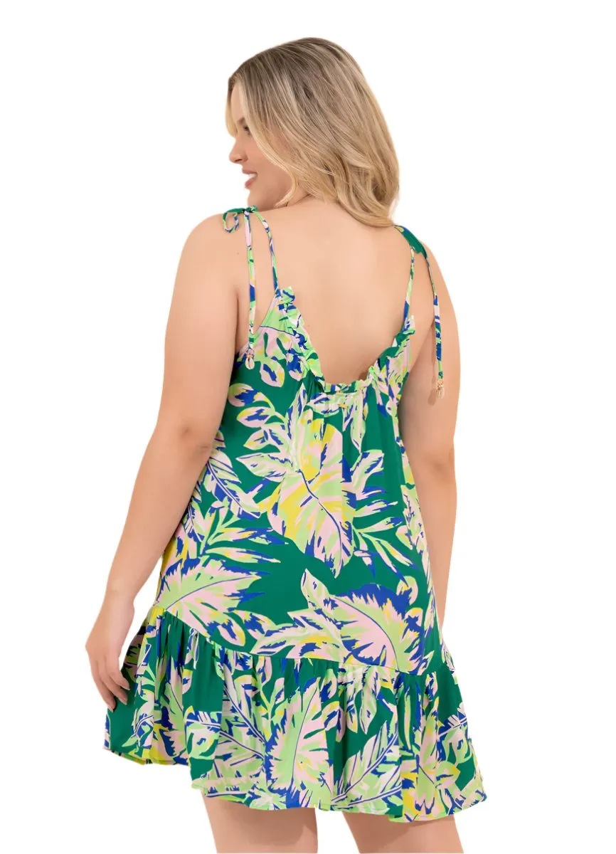 Maaji Foliage Magnolia Short Dress