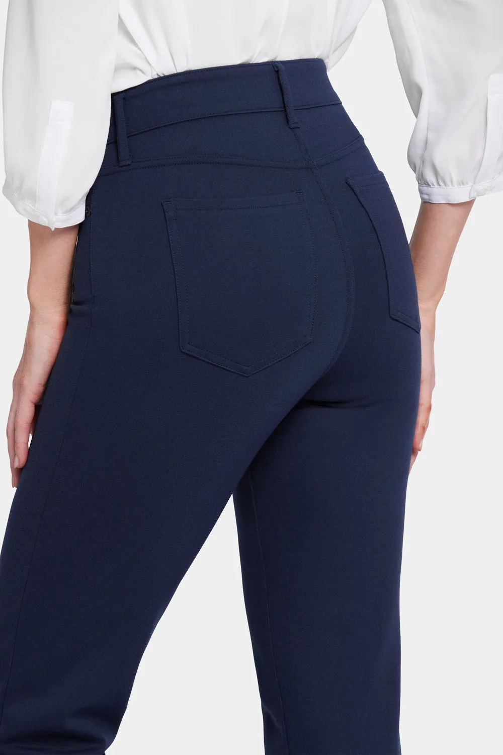 Marilyn Straight Pants - Oxford Navy