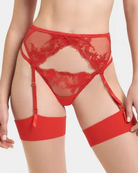 Marseille Suspender Red