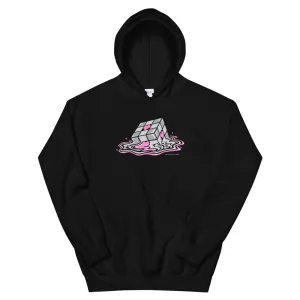 Melting Companion Cube Unisex Hoodies