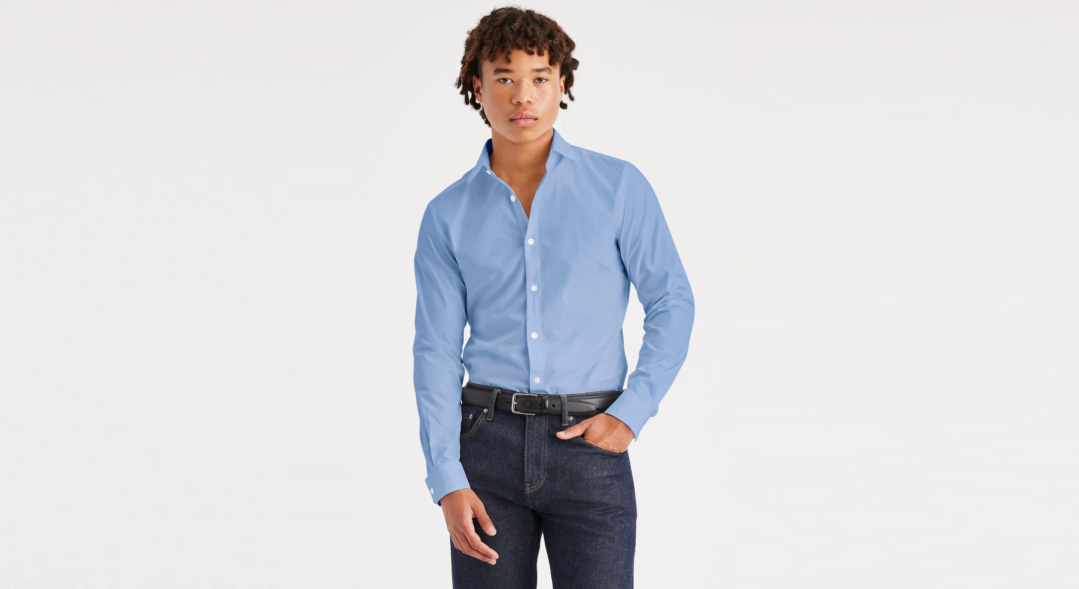 Men's Slim Fit Crafted Shirt