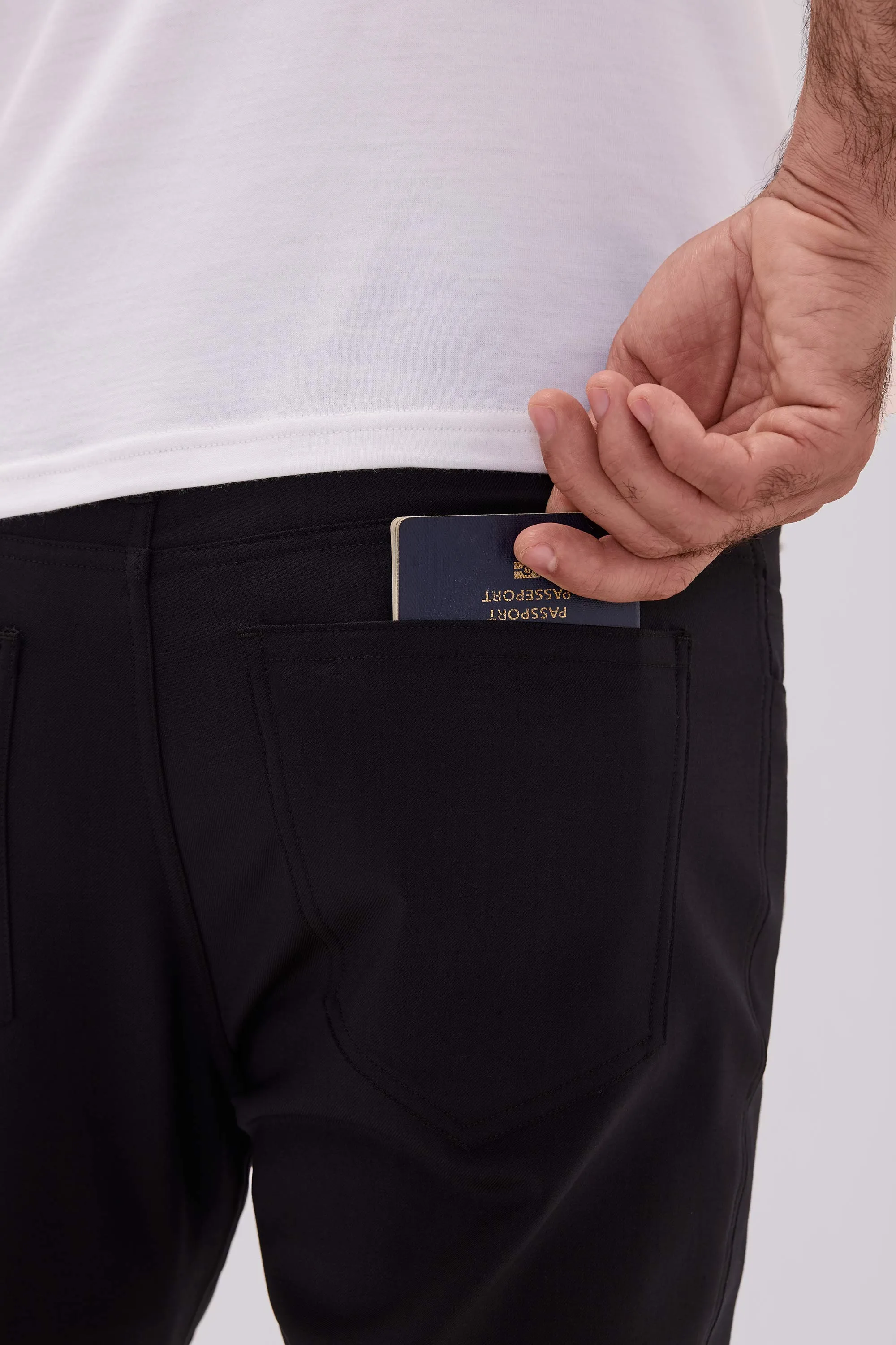 Men's Slim Merino Travel Pants