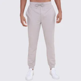 Mono B Stitch slim-fit jogger pants grey