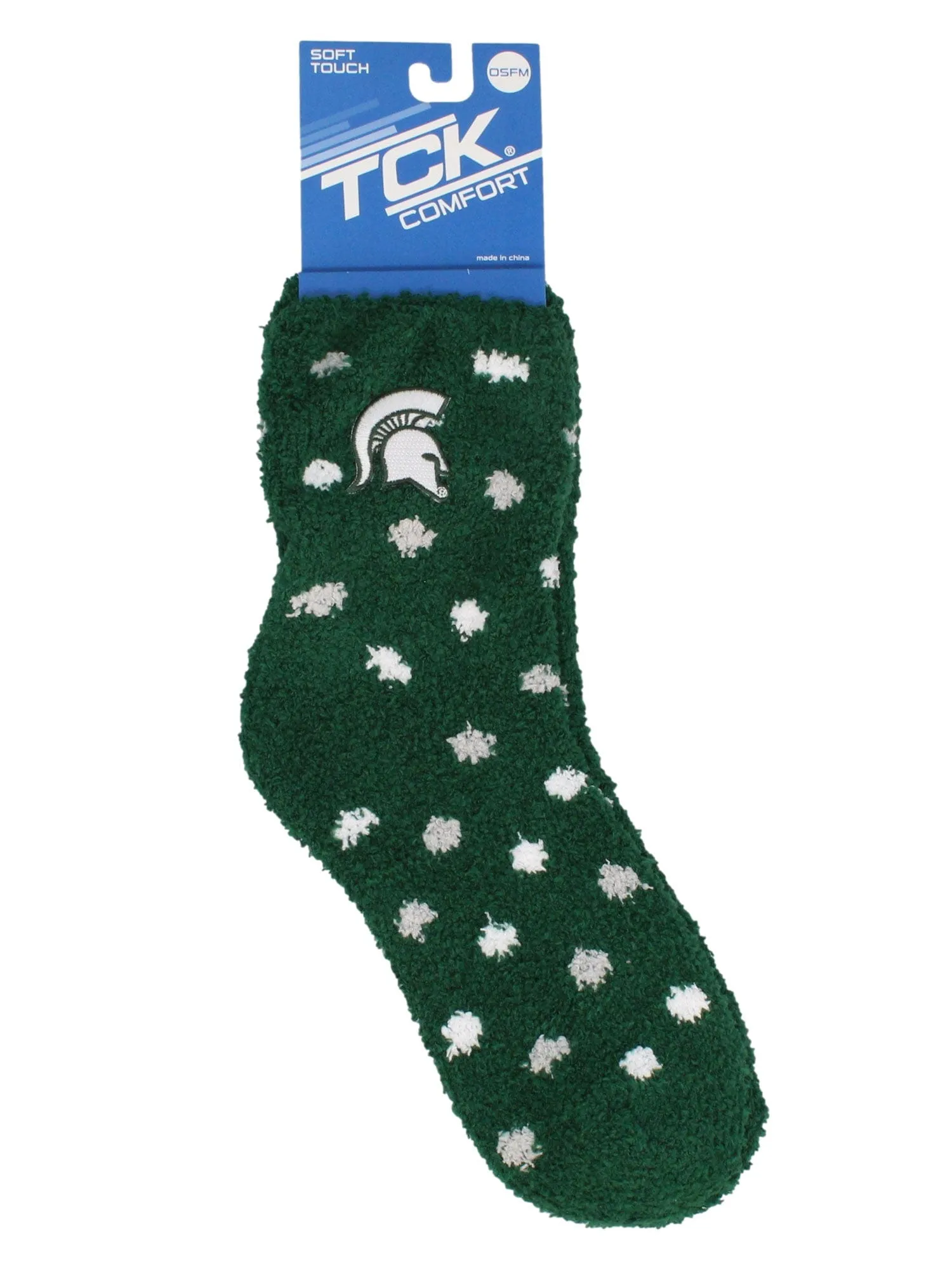 NCAA College Fuzzy Socks For Women & Men, Warm and Cozy Socks Womens Licensed University Sock