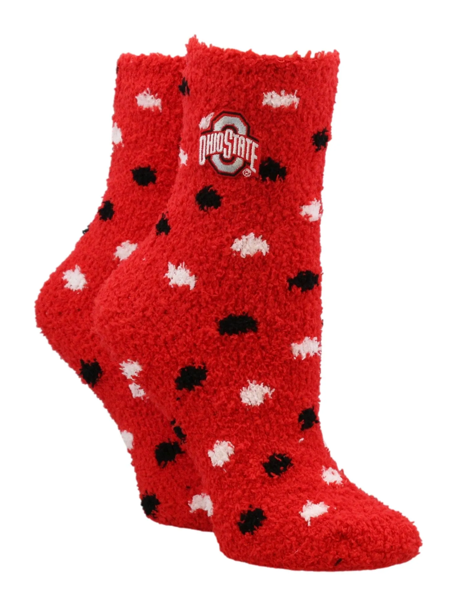 NCAA College Fuzzy Socks For Women & Men, Warm and Cozy Socks Womens Licensed University Sock