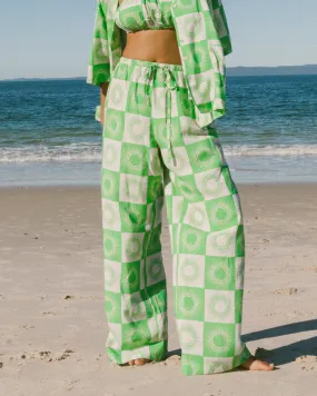 Pearl Lounge Pants | Green Sol