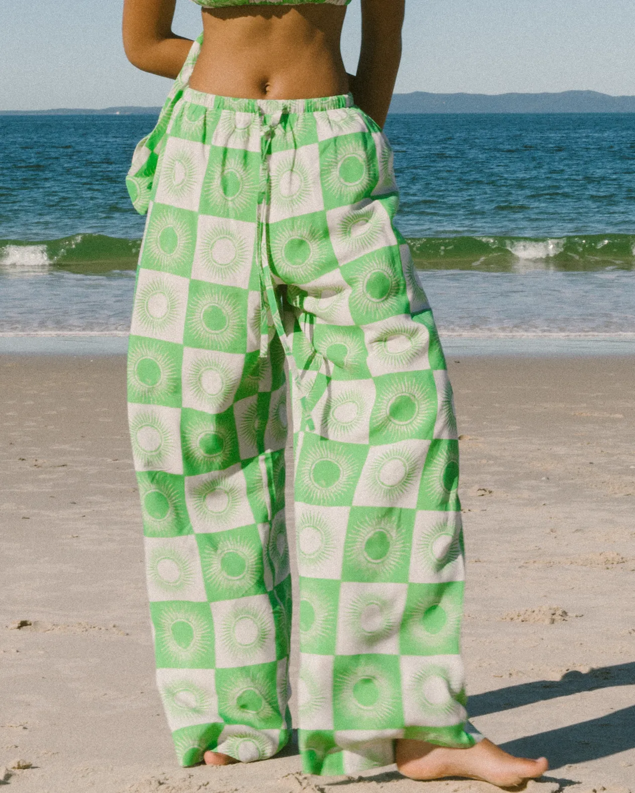 Pearl Lounge Pants | Green Sol