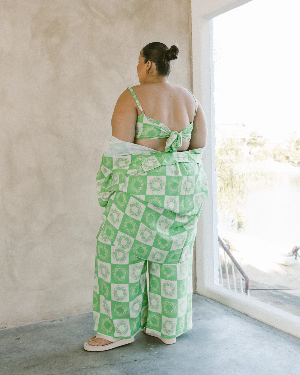 Pearl Lounge Pants | Green Sol