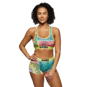 PSD "Brights Patchwork" Sports Bra