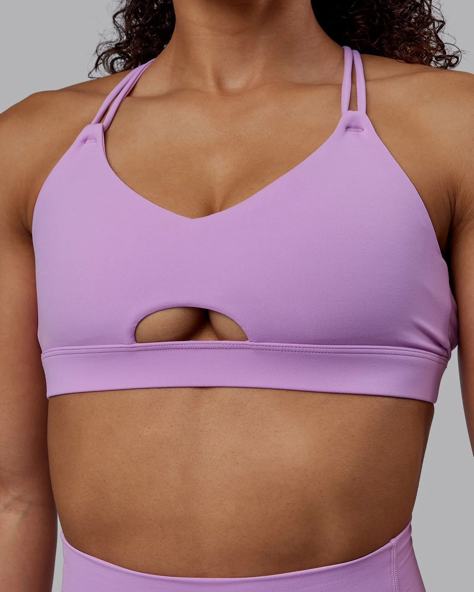 Pursue Sports Bra - Light Violet