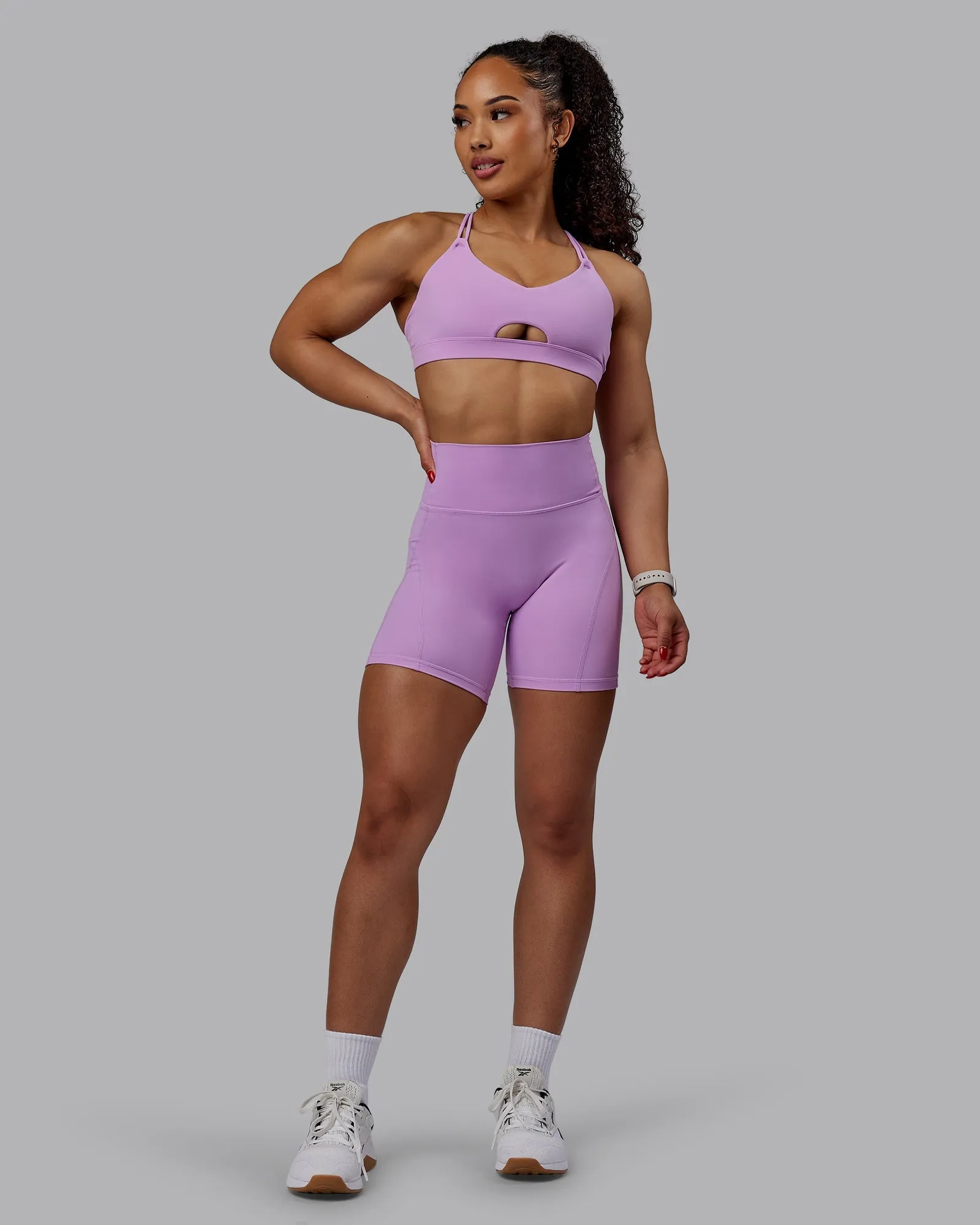 Pursue Sports Bra - Light Violet