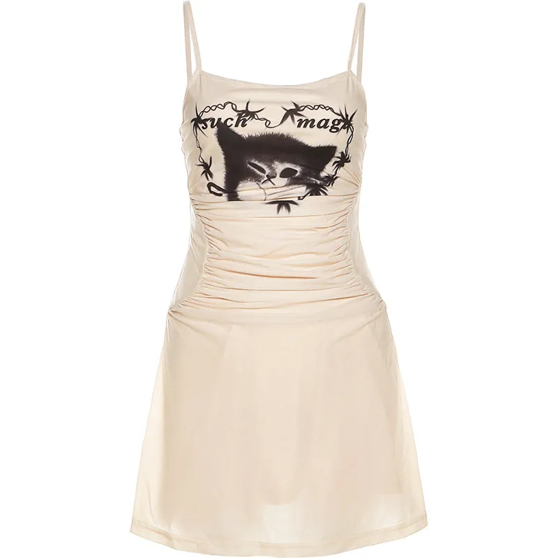 "Cat Love" Slim Dress