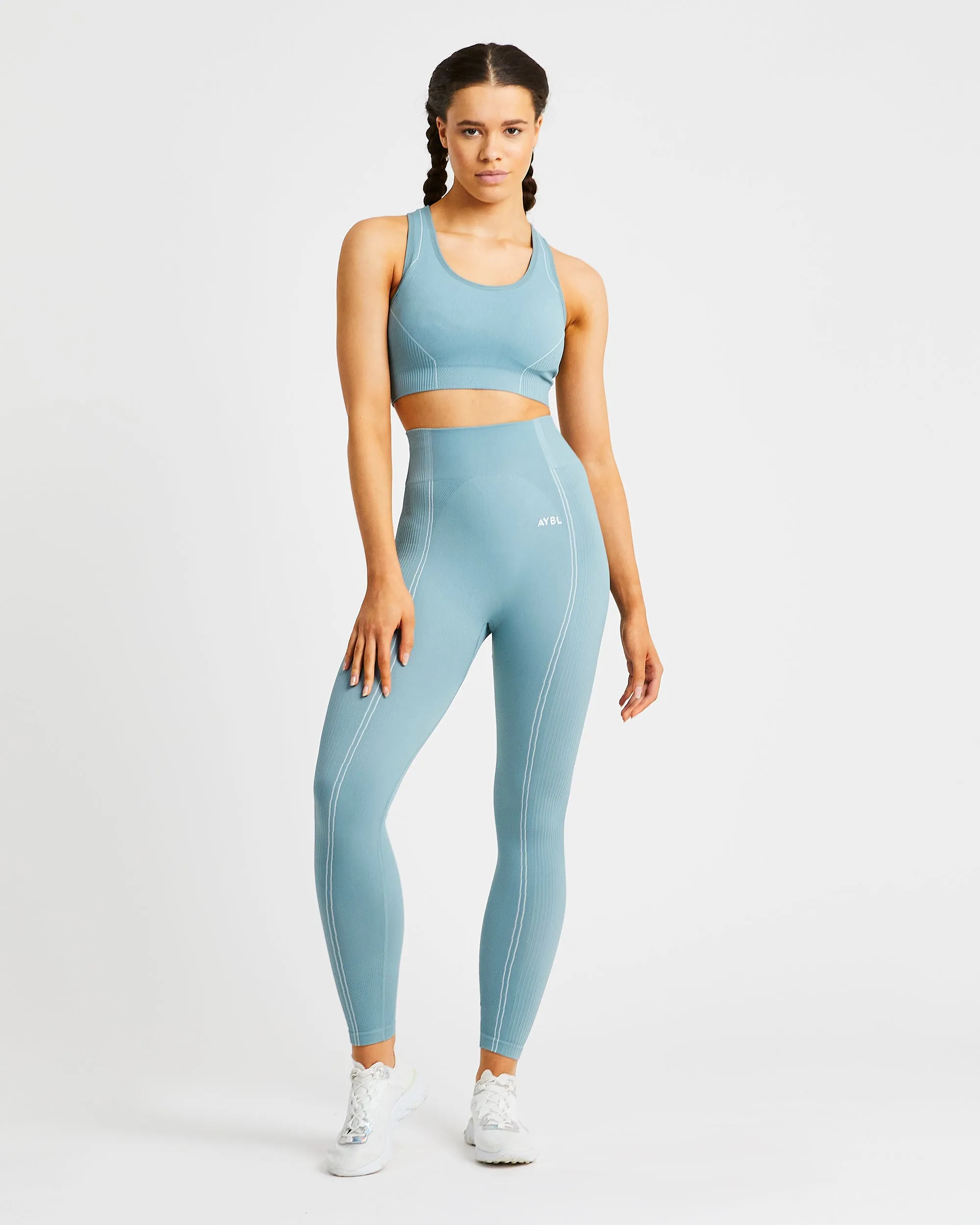 Reflex Seamless Sports Bra - Teal