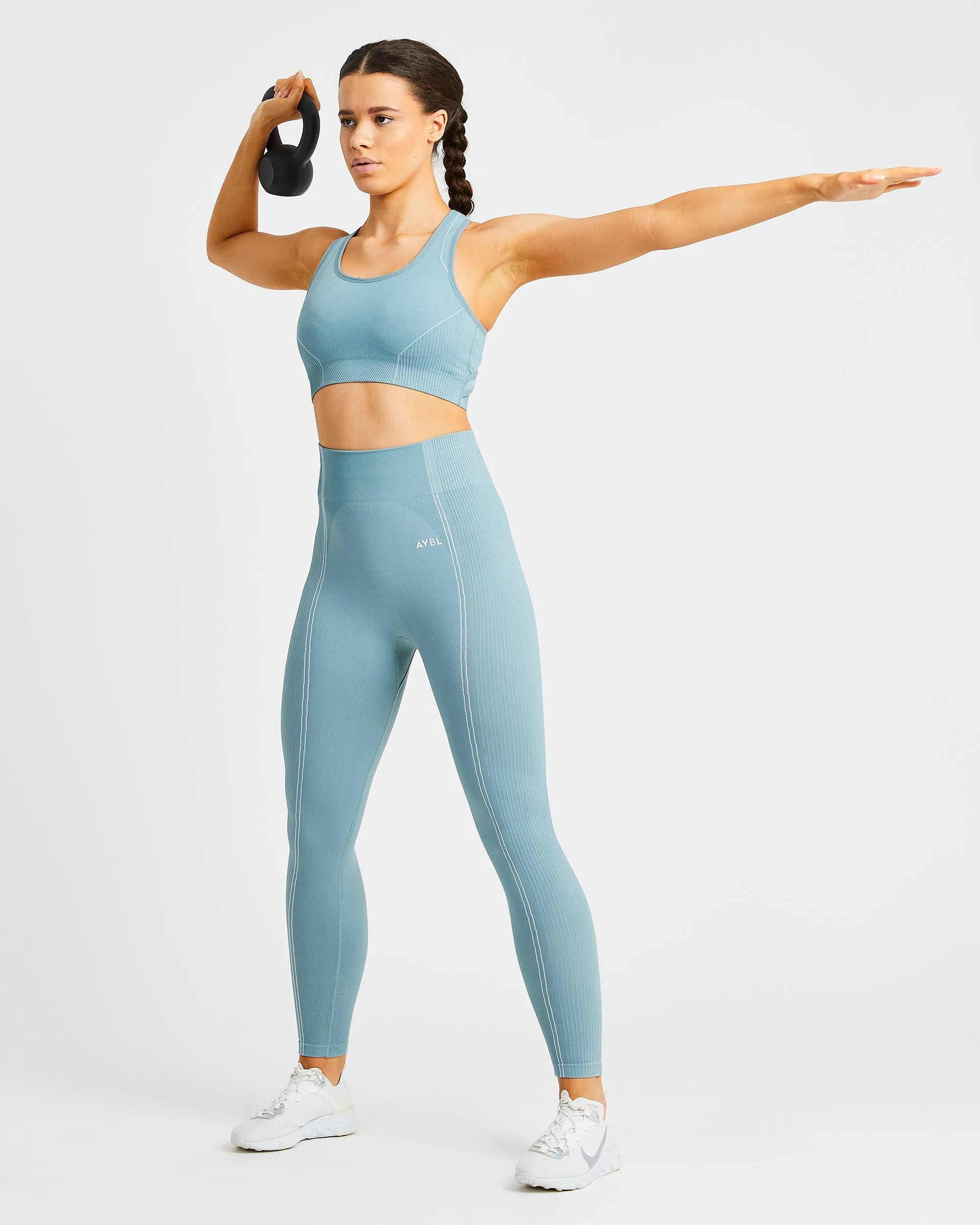 Reflex Seamless Sports Bra - Teal