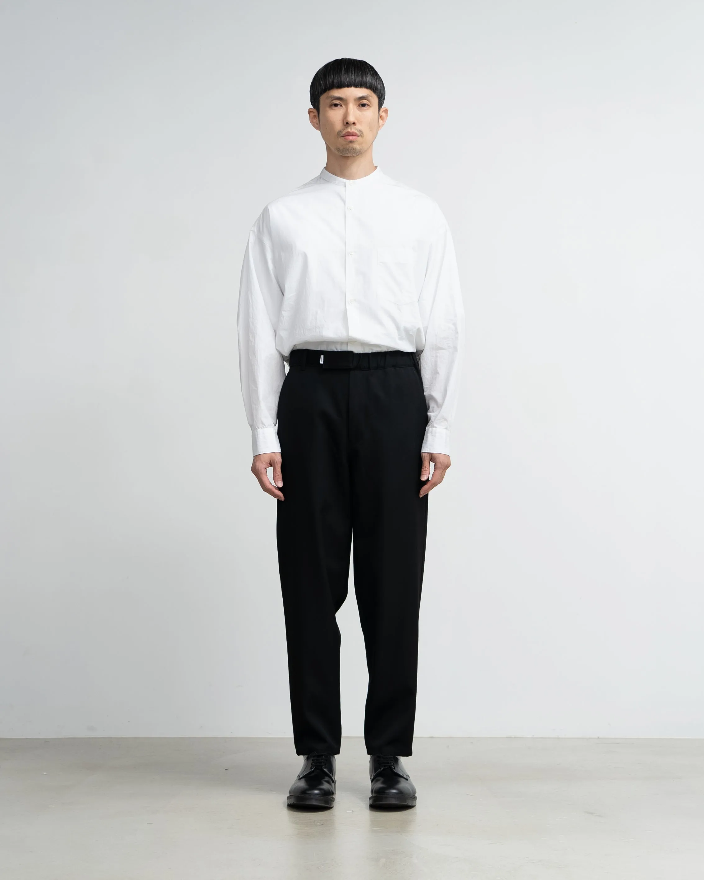 Scale Off Wool Slim Chef Pants