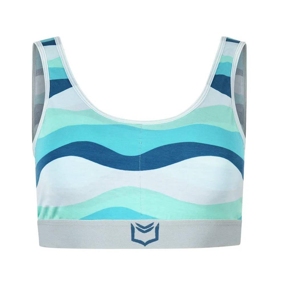 SHEATH Ocean Wave Sports Bralette