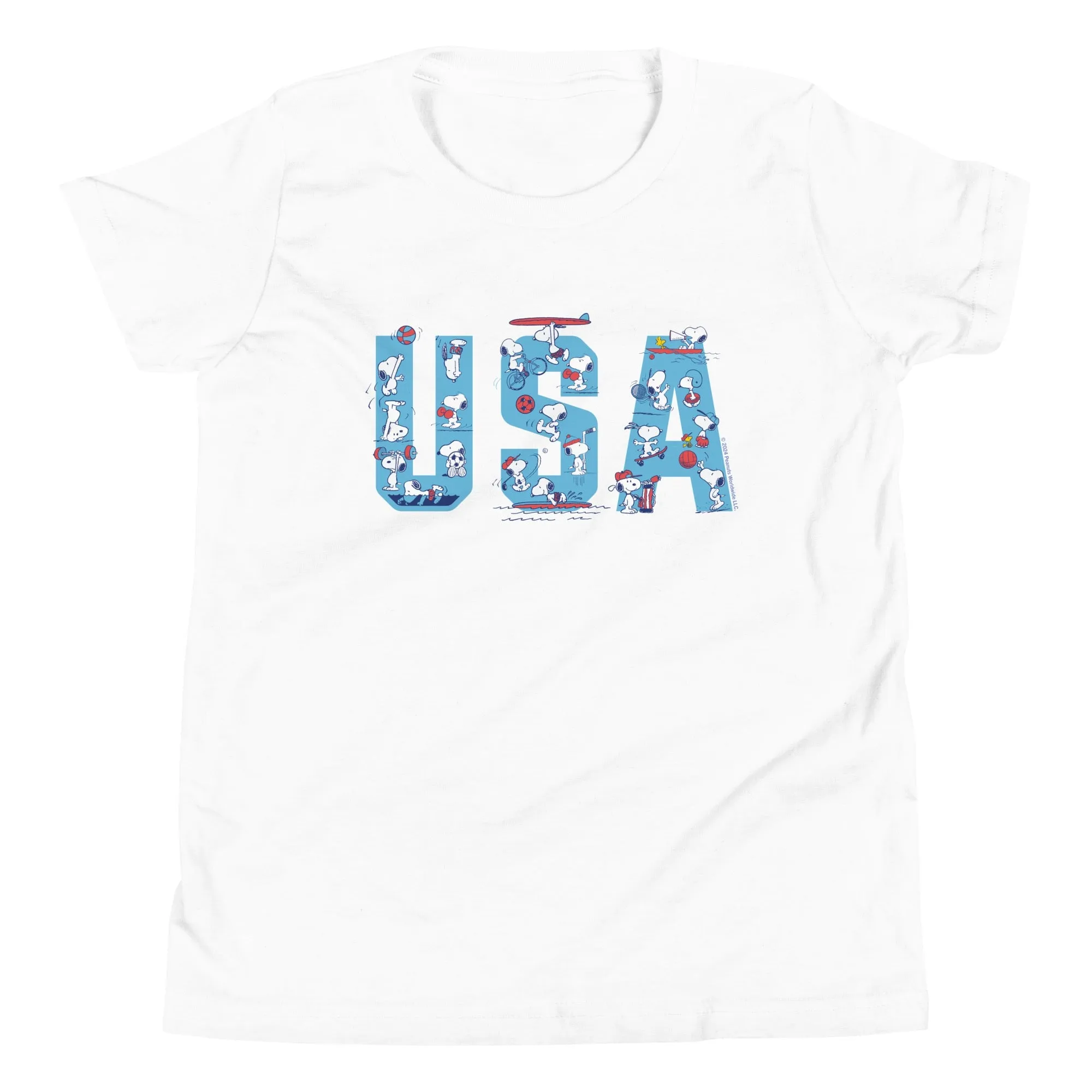 Snoopy USA Sports Kids T-Shirt