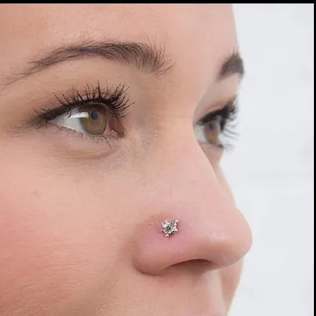 Star Nose Stud Diamond Style