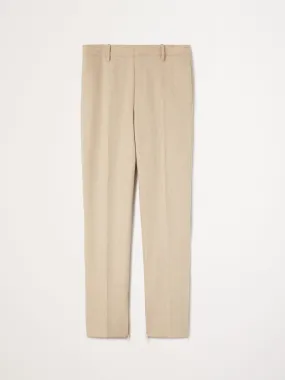 TAG WOOL SLIM ZIP PANT