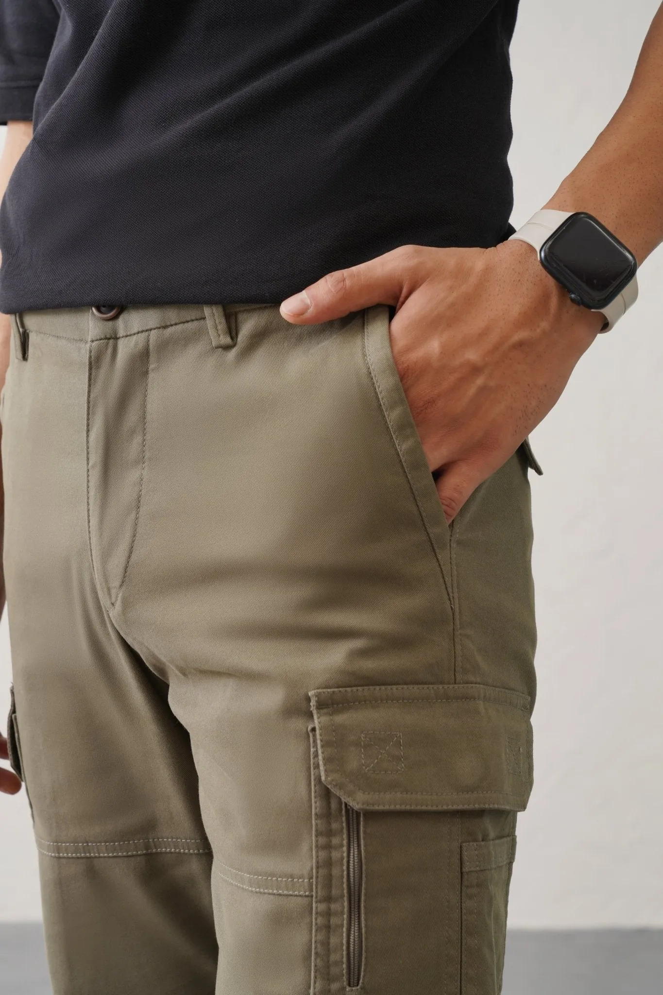 The Slim Fit Pro Cargo Pants - Olive