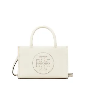 Tory Burch Ella Bio Mini Tote- Warm White