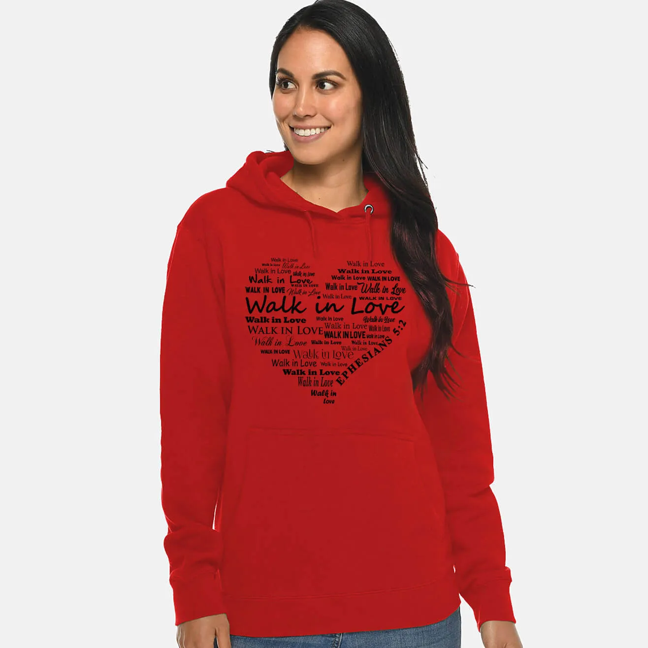 Walk In Love Unisex Sweatshirt Hoodie