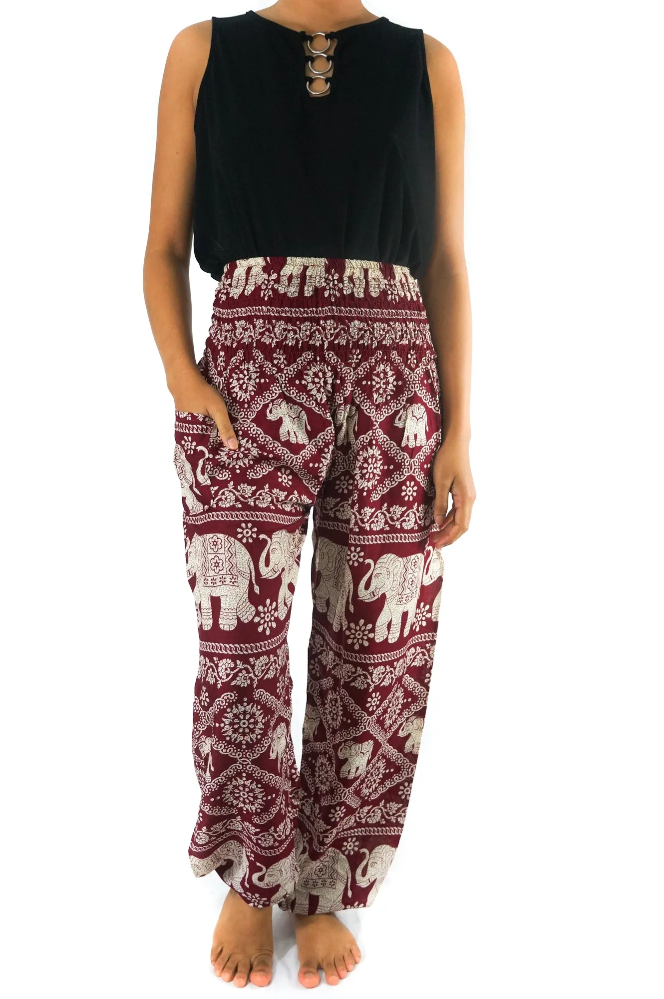 Women Boho ELEPHANT Pants - Hippie Pants Yoga