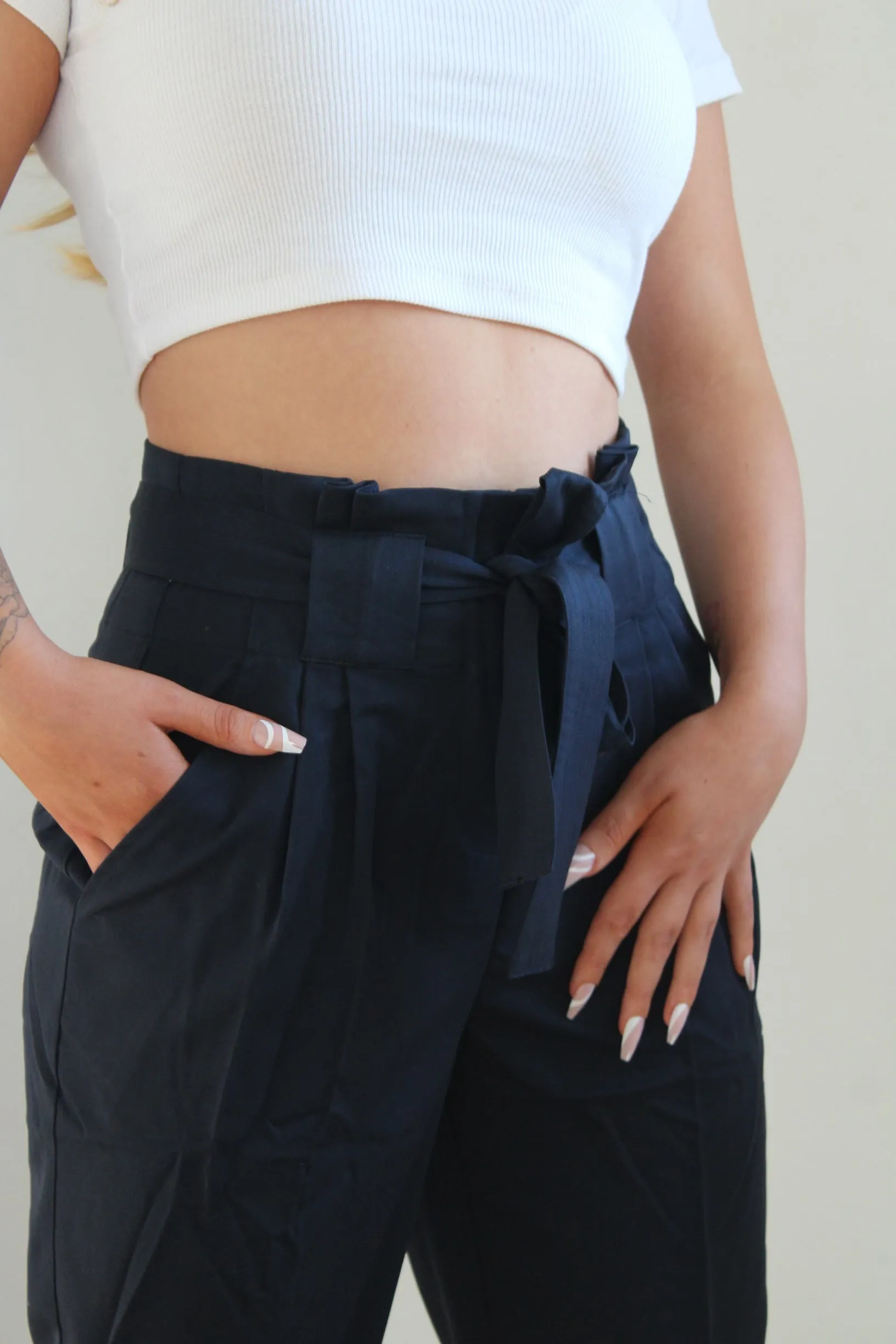 Y.A.S Pants in Navy